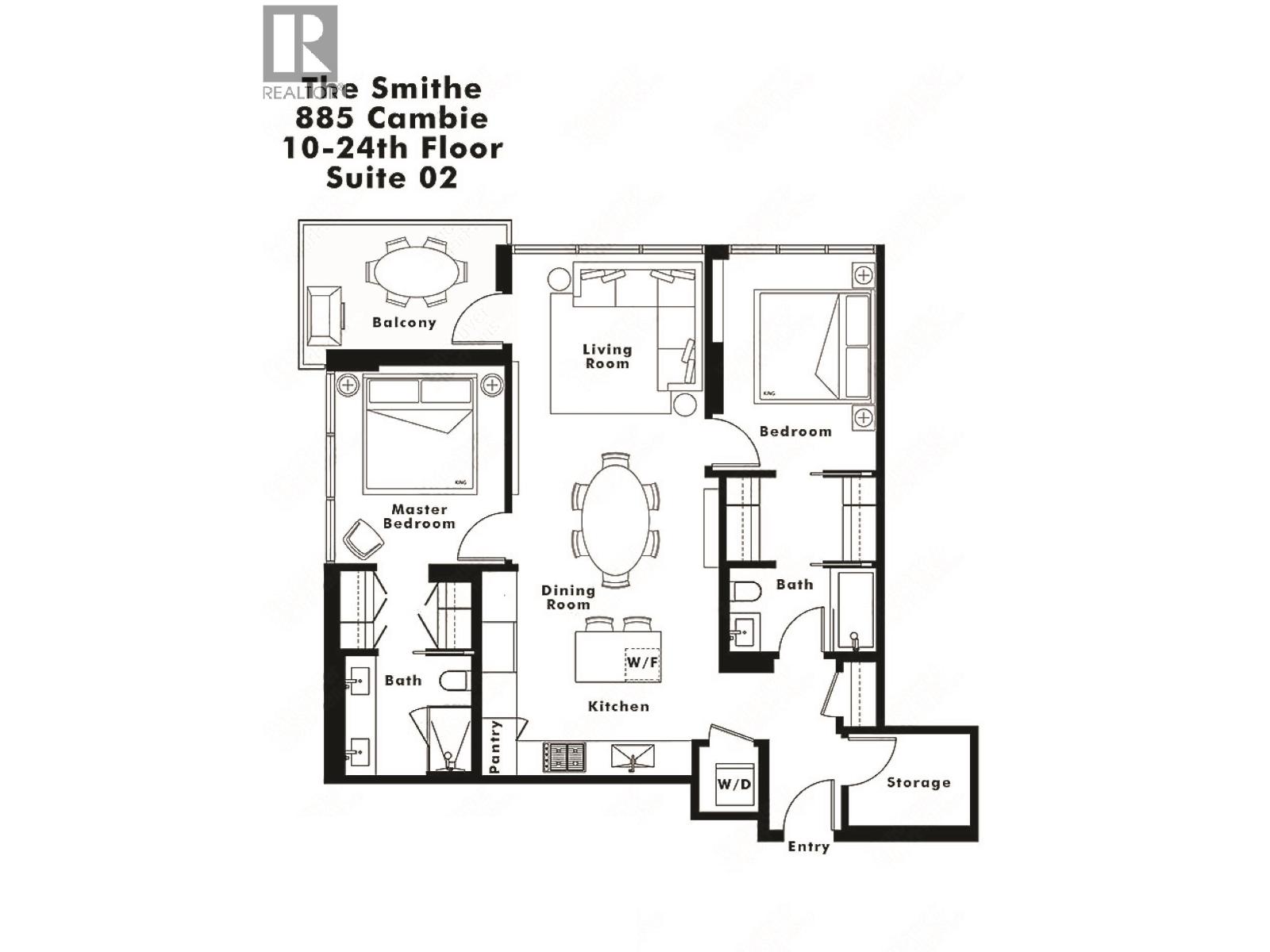 1502 885 Cambie Street, Vancouver, British Columbia  V6B 0R6 - Photo 21 - R3035039