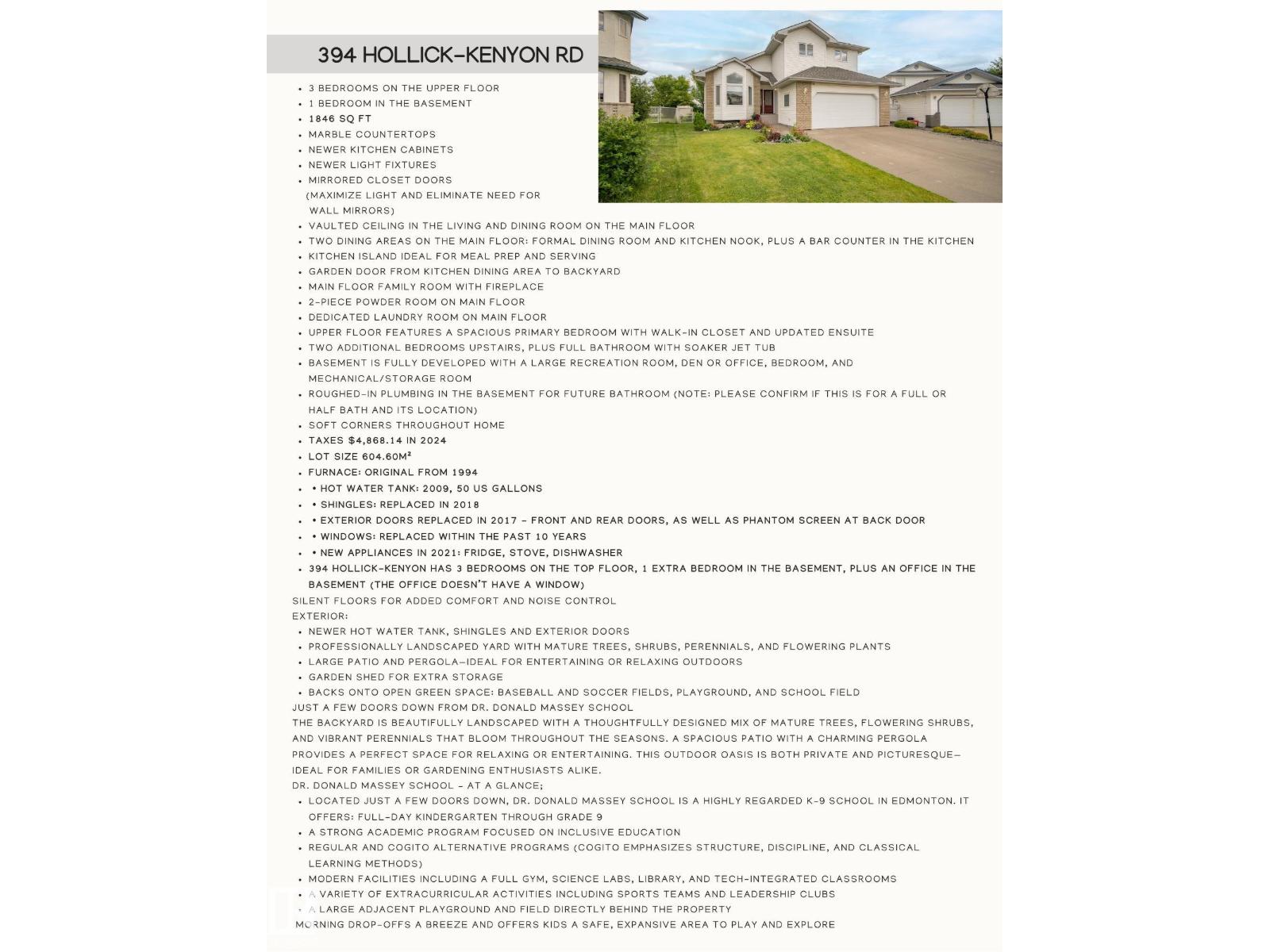 394 Hollick-Kenyon Rd Nw, Edmonton, Alberta  T5Y 2T7 - Photo 3 - E4451828