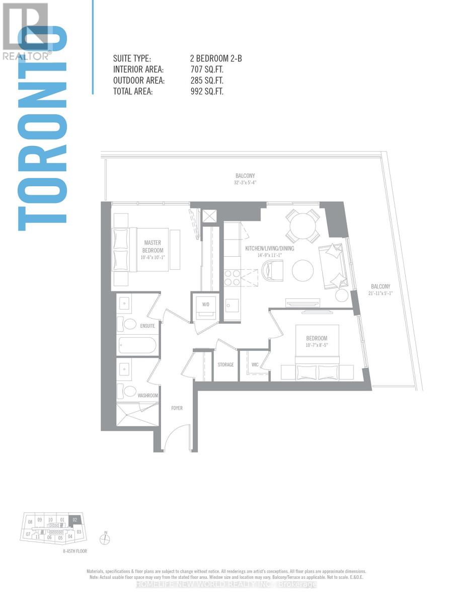 3802 - 2221 Yonge Street, Toronto, Ontario  M4S 2B4 - Photo 20 - C12332231