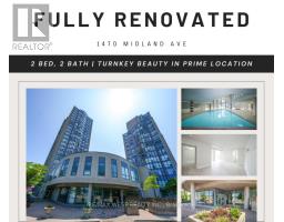 608 - 1470 MIDLAND AVENUE, Toronto, Ontario
