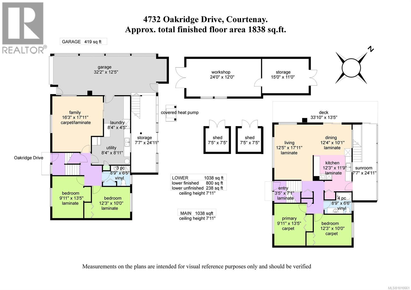 4732 Oakridge Dr, Courtenay, British Columbia