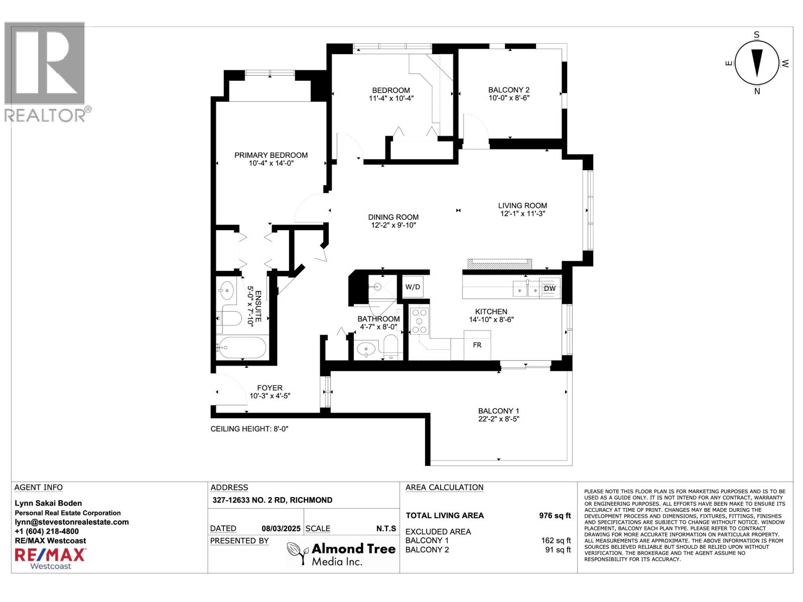Listing Picture 23 of 23 : 327 12633 NO. 2 ROAD, Richmond / 烈治文 - 魯藝地產 Yvonne Lu Group - MLS Medallion Club Member