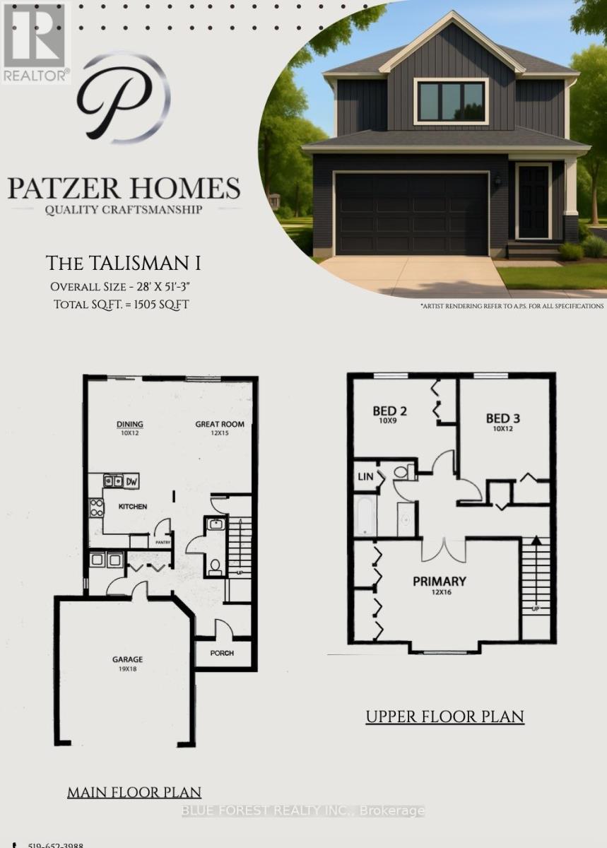 Lot 36 Beer Crescent, Strathroy-Caradoc, Ontario  N7G 3K5 - Photo 2 - X12335050