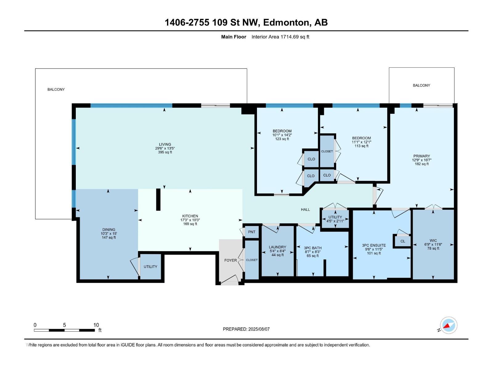 #1406 2755 109 St Nw, Edmonton, Alberta  T6J 5S4 - Photo 28 - E4452296