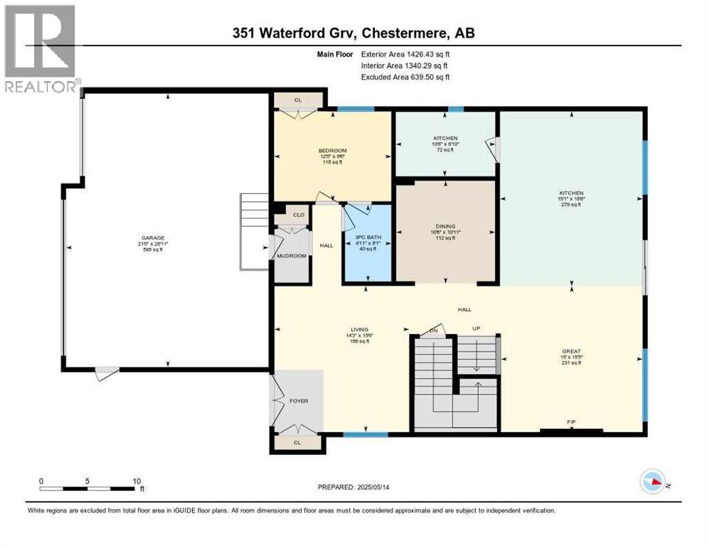 351 Waterford Grove, Chestermere, Alberta  T1X 2T9 - Photo 43 - A2247469