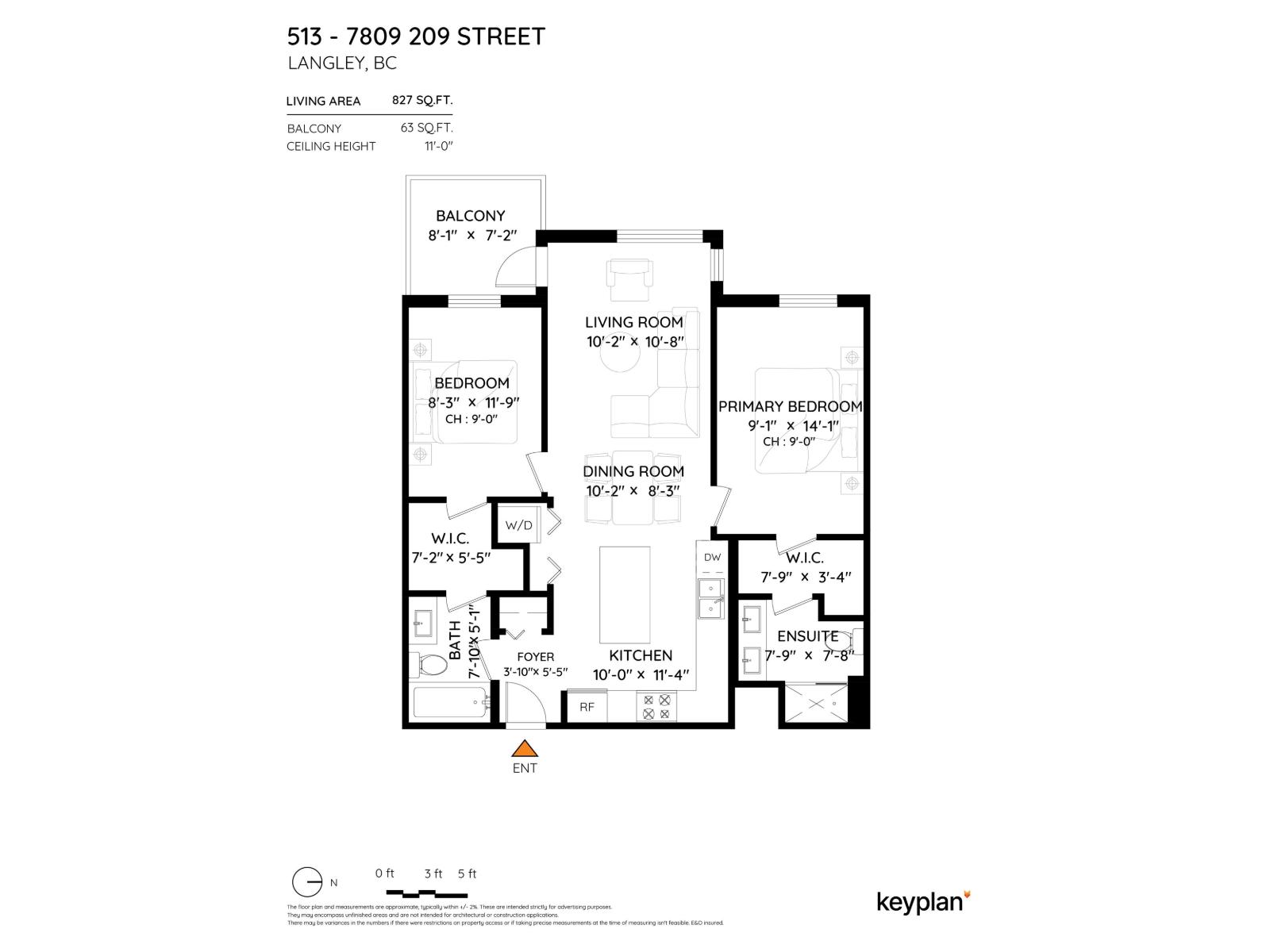 513 7809 209 Street, Langley, British Columbia V2Y 3N6 - Photo 27 - R3036189