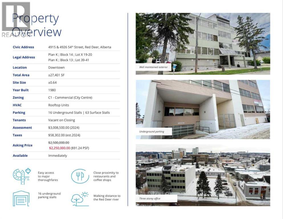4915 & 4926 54 Street, Red Deer, Alberta  T4N 2G7 - Photo 2 - A2214635