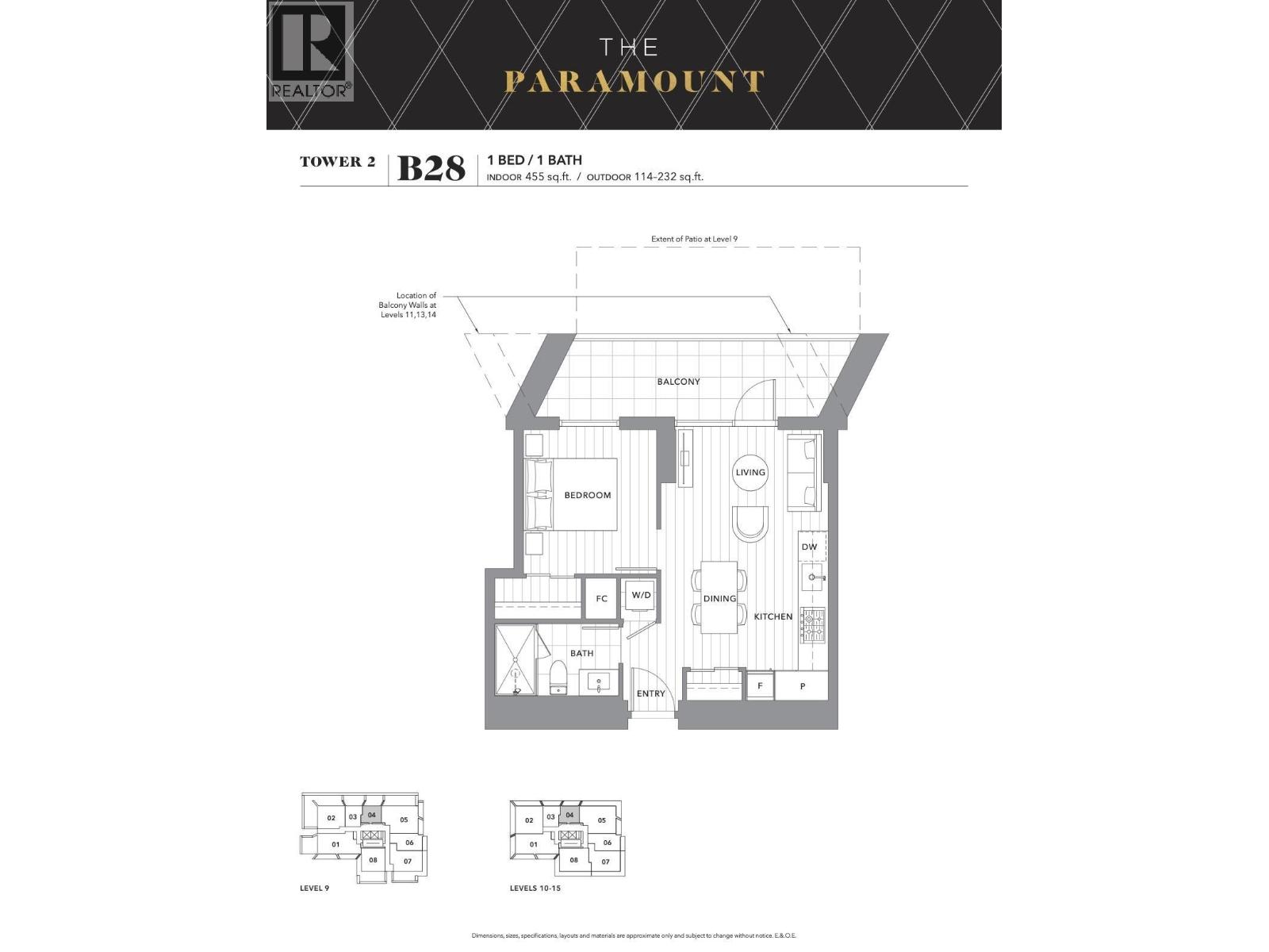 1404 6328 No. 3 Road, Richmond, British Columbia  V6Y 0L6 - Photo 35 - R3036013