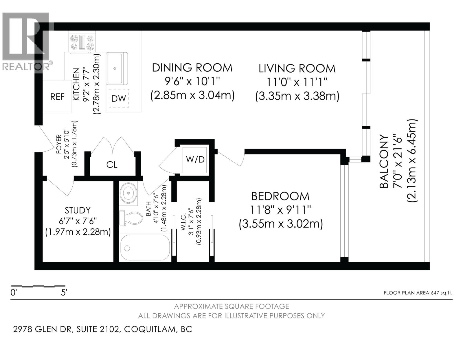 2102 2978 Glen Drive, Coquitlam, British Columbia  V3B 0C3 - Photo 35 - R3035413