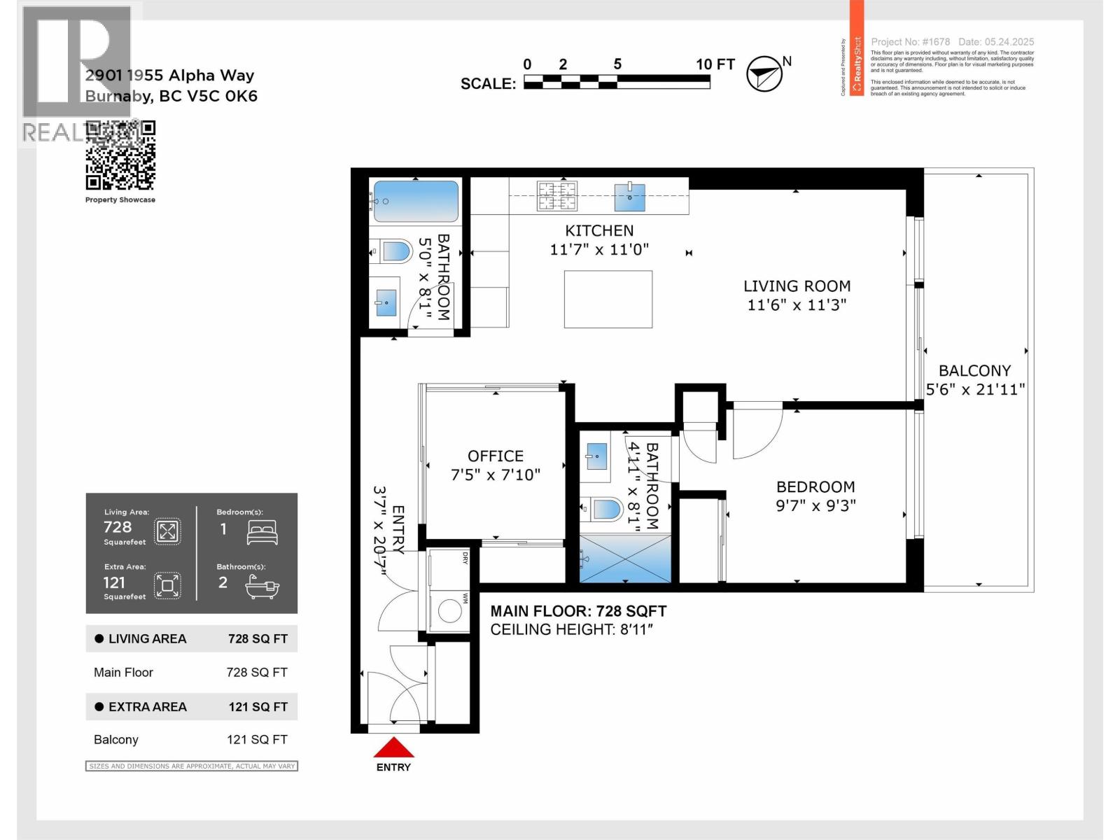 2901 1955 Alpha Way, Burnaby, British Columbia  V5C 0K6 - Photo 37 - R3036559