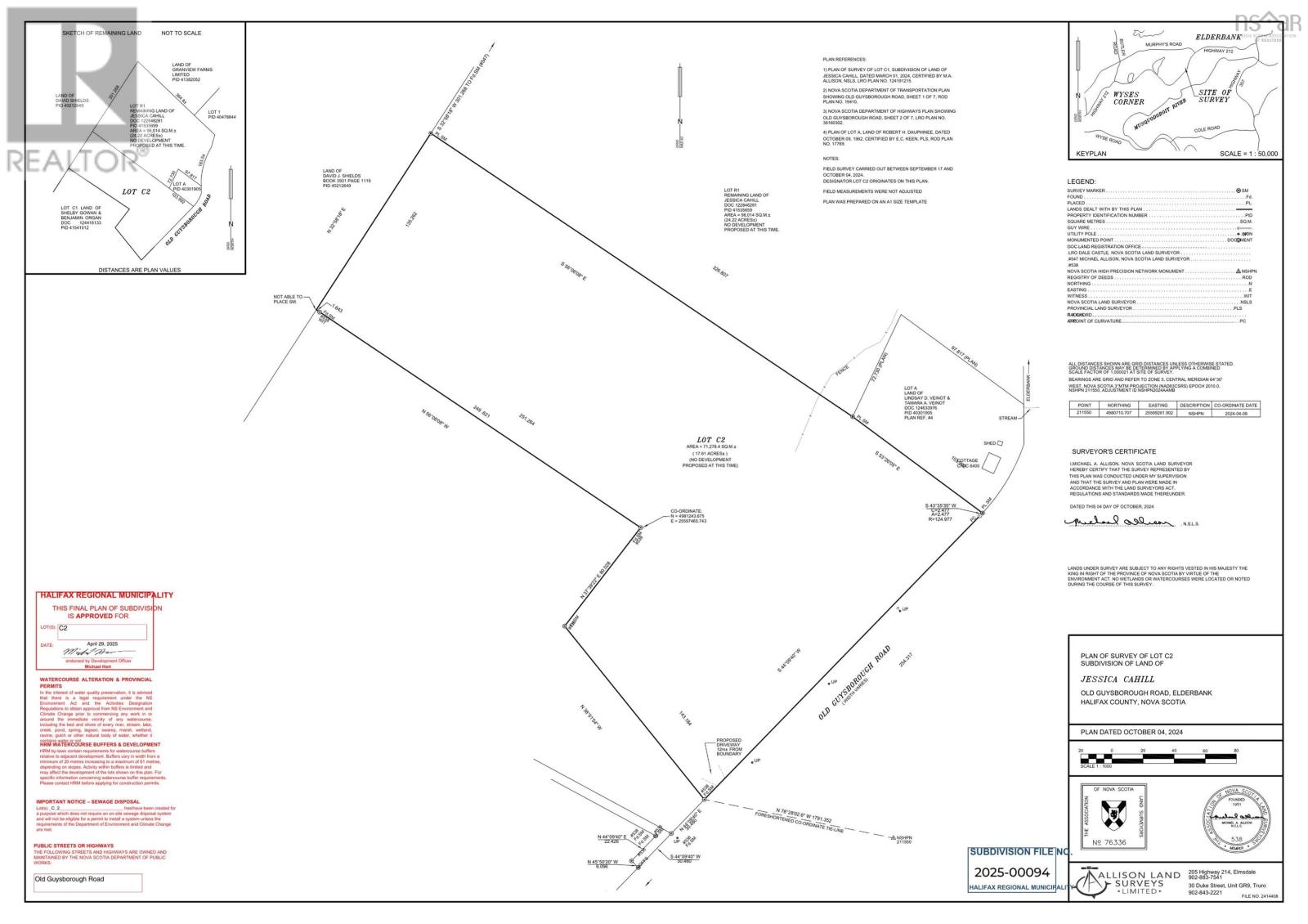 Lot C2 Old Guysborough Road, Elderbank, Nova Scotia  B0N 1K0 - Photo 4 - 202520523