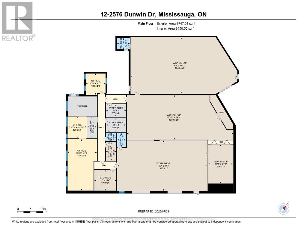 12 - 2576 Dunwin Drive, Mississauga (Western Business Park), Ontario  L5L 5P6 - Photo 44 - W12345693