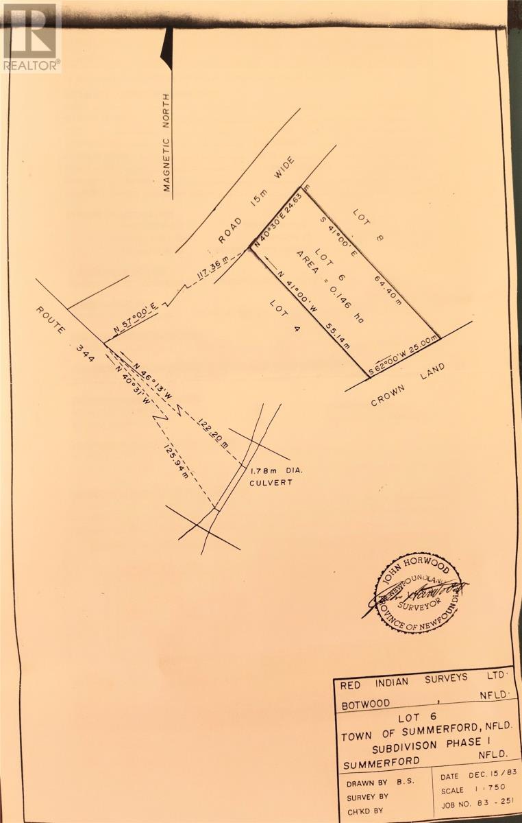 Lot 6 Freshwater Road, Summerford, Newfoundland & Labrador  A0G 4E0 - Photo 3 - 1280022