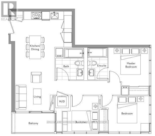 2515 - 17 Bathurst Street, Toronto, Ontario  M6A 2E1 - Photo 2 - C12347773