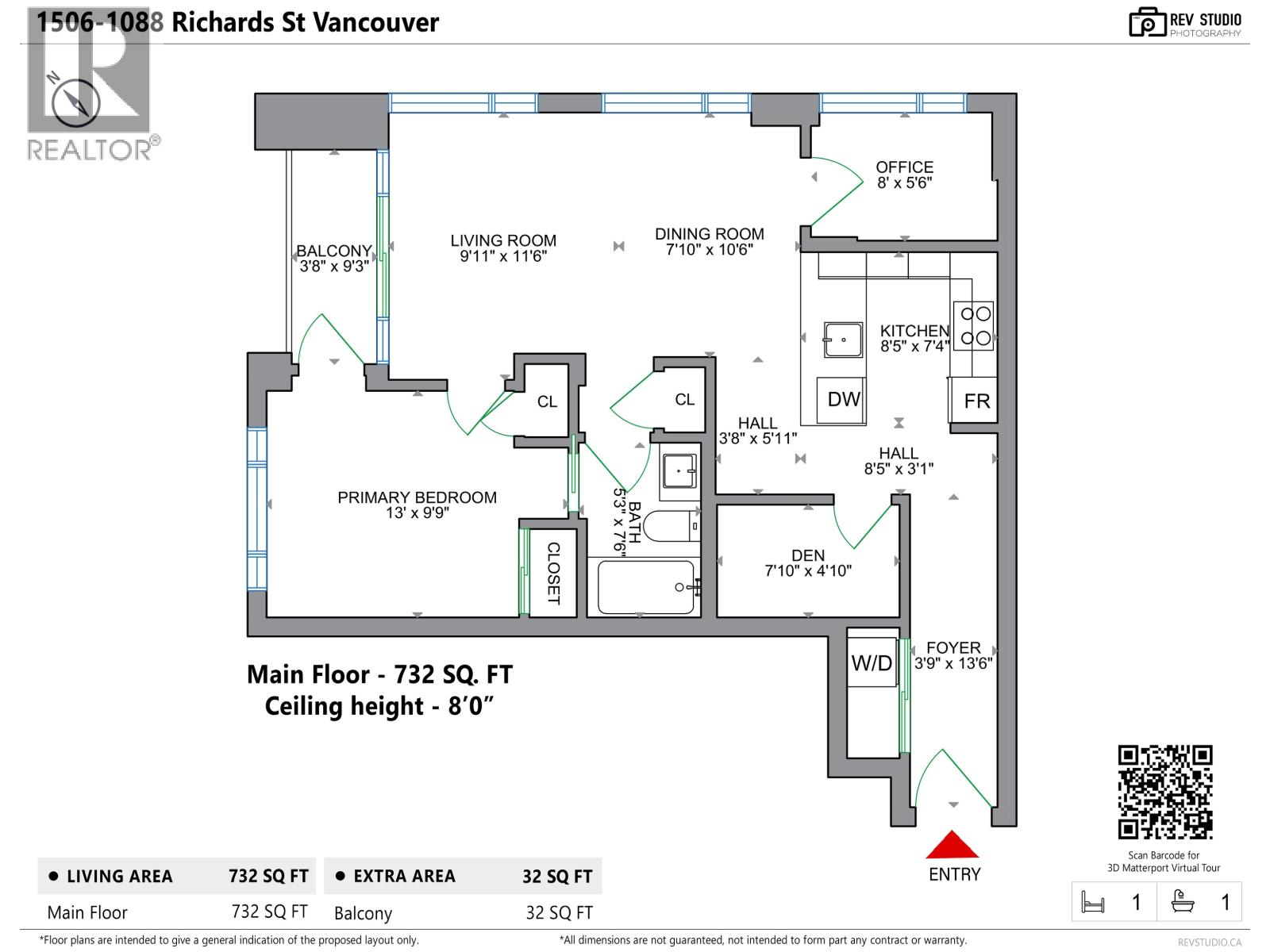1506 1088 Richards Street, Vancouver, British Columbia  V6B 0J8 - Photo 38 - R3037710