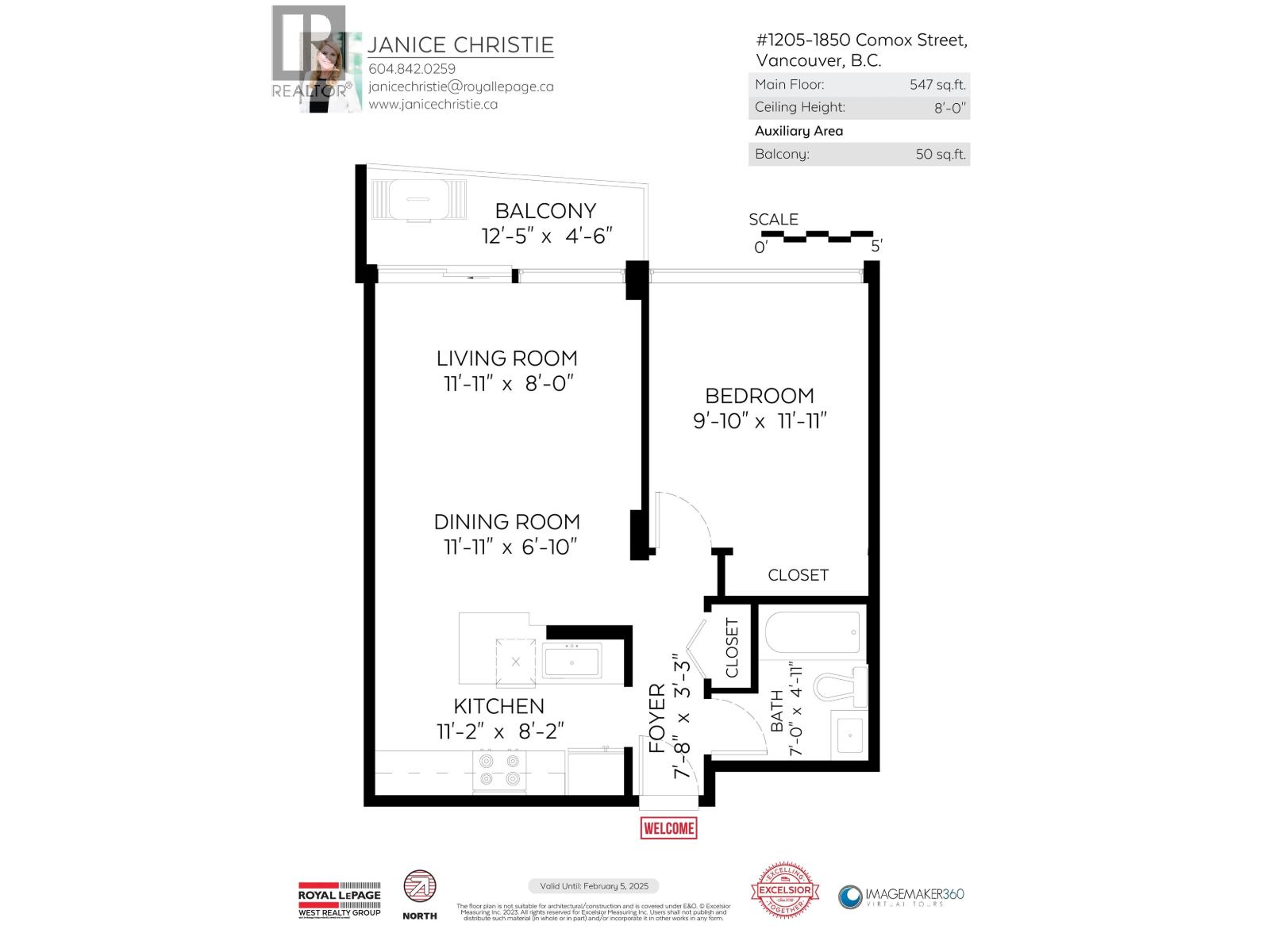 1205-1850 Comox Street, Vancouver, British Columbia  V6G 1R3 - Photo 7 - R3015391