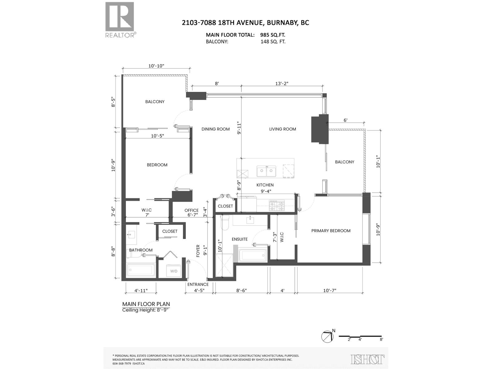 2103 7088 18th Avenue, Burnaby, British Columbia  V3N 0A2 - Photo 35 - R3038195
