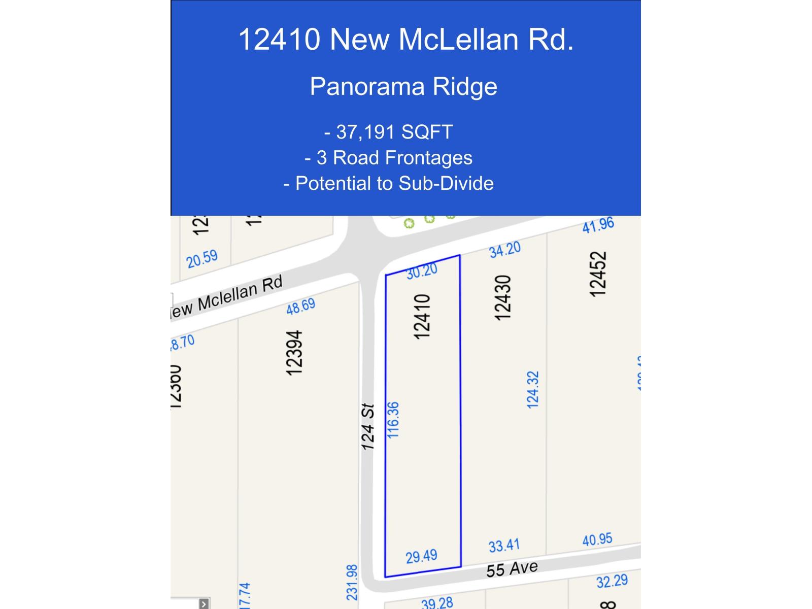 12410 NEW MCLELLAN ROAD, Surrey, British Columbia