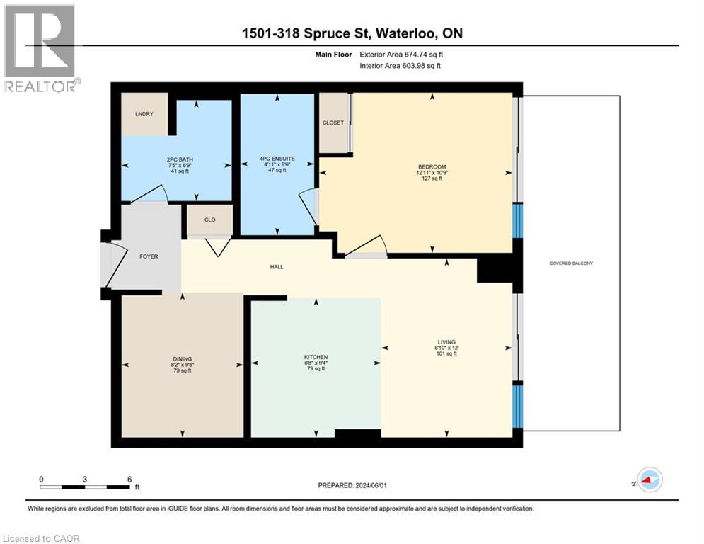 318 Spruce Street Unit# 1501, Waterloo, Ontario  N2L 0E9 - Photo 4 - 40747263
