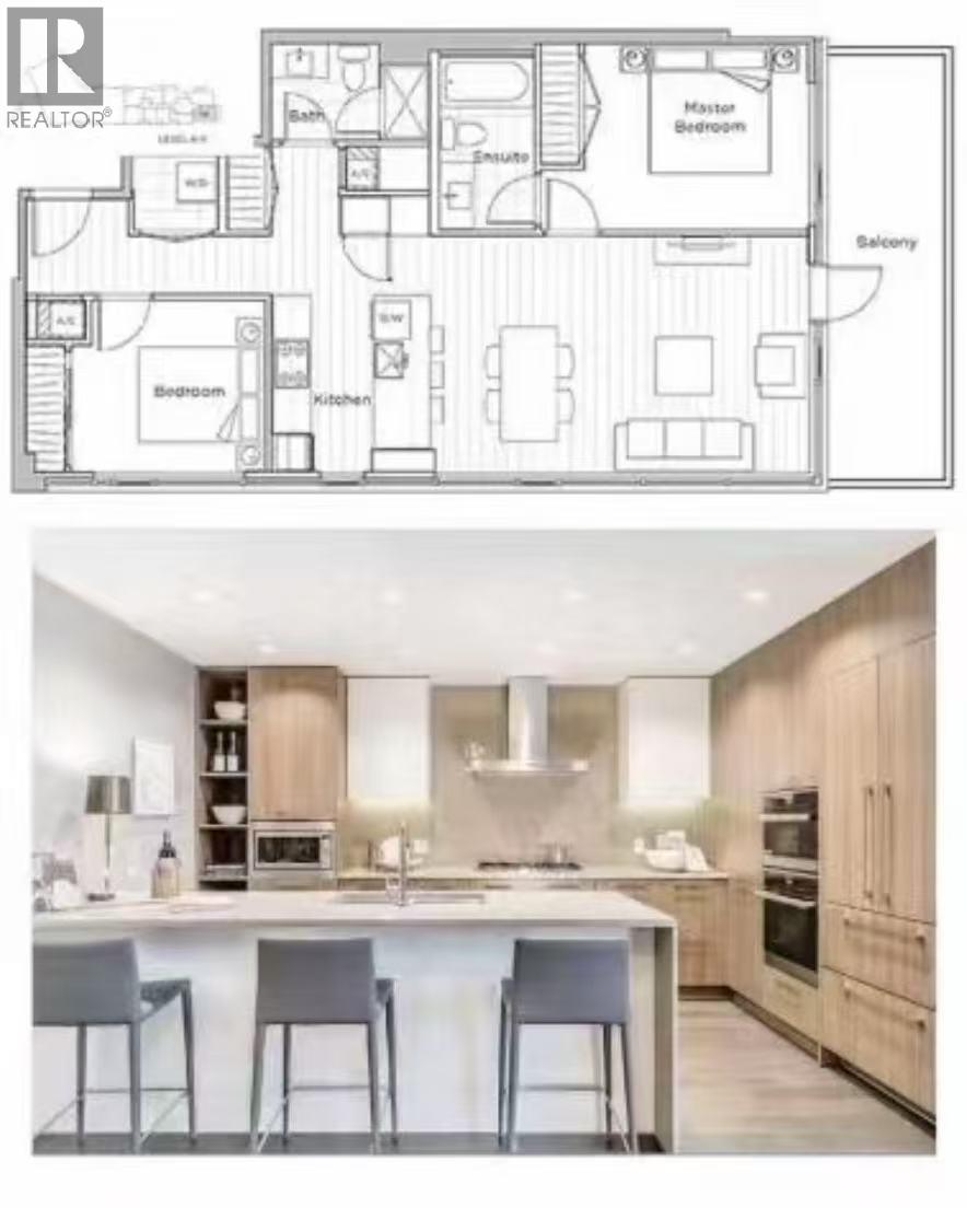 608 3331 No. 3 Road, Richmond, British Columbia V6X 2B6 - Photo 1 - R3038243