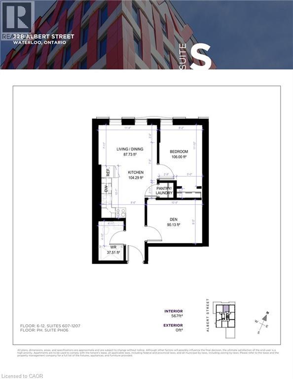 228 Albert Street Unit# S, Waterloo, Ontario  N2L 3T6 - Photo 1 - 40745820