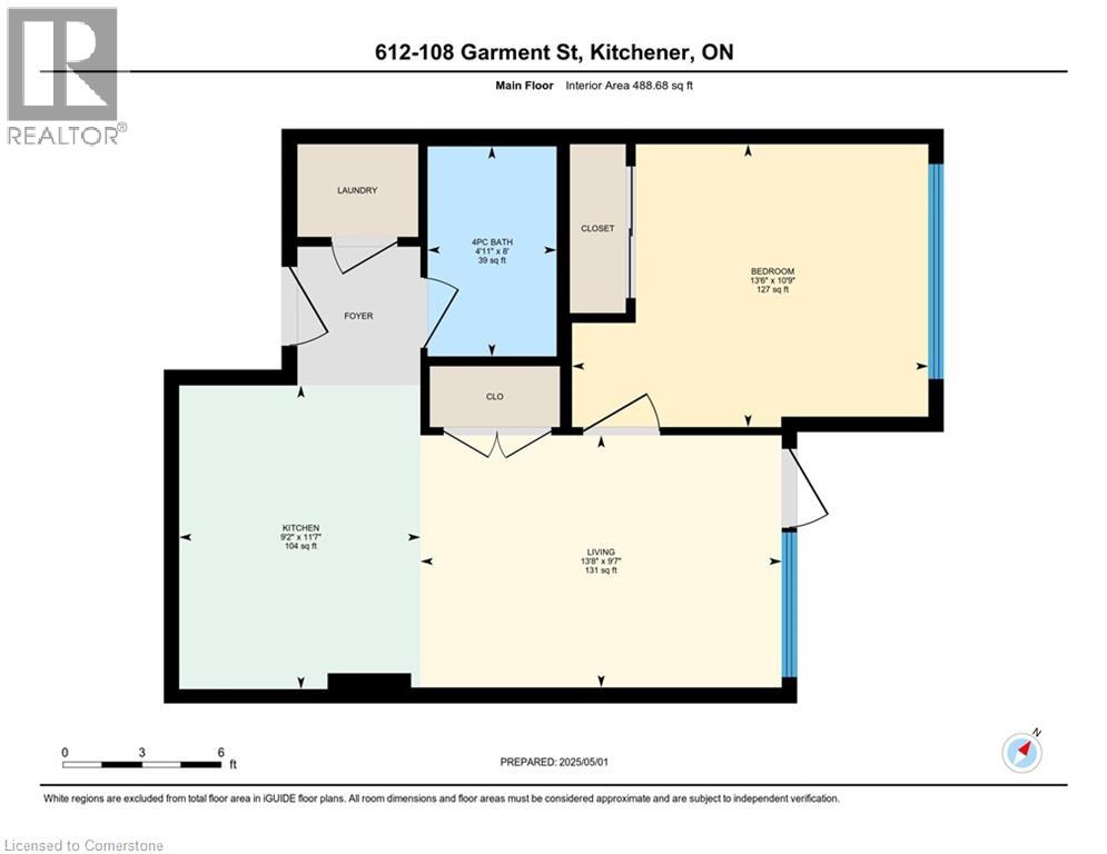 108 Garment Street Unit# 612, Kitchener, Ontario  N2G 0E2 - Photo 35 - 40760950