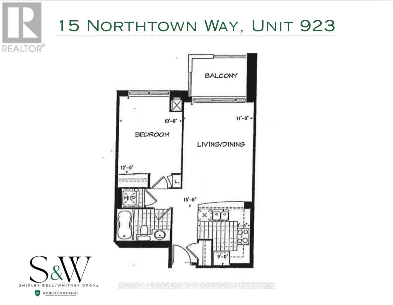923 - 15 Northtown Way, Toronto, Ontario  M2N 7L5 - Photo 20 - C12354293