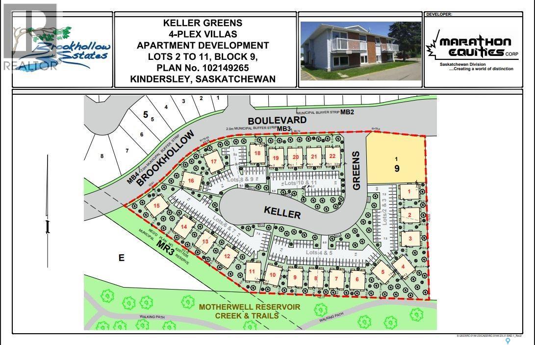 Keller Greens R3 Lot For 3-5plexes, Kindersley, Saskatchewan  S0L 1S1 - Photo 5 - SK015909