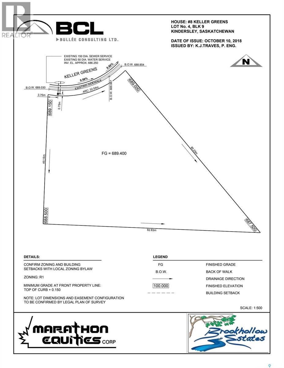 Keller Greens R3 Lot For 3-5plexes, Kindersley, Saskatchewan  S0L 1S1 - Photo 6 - SK015909