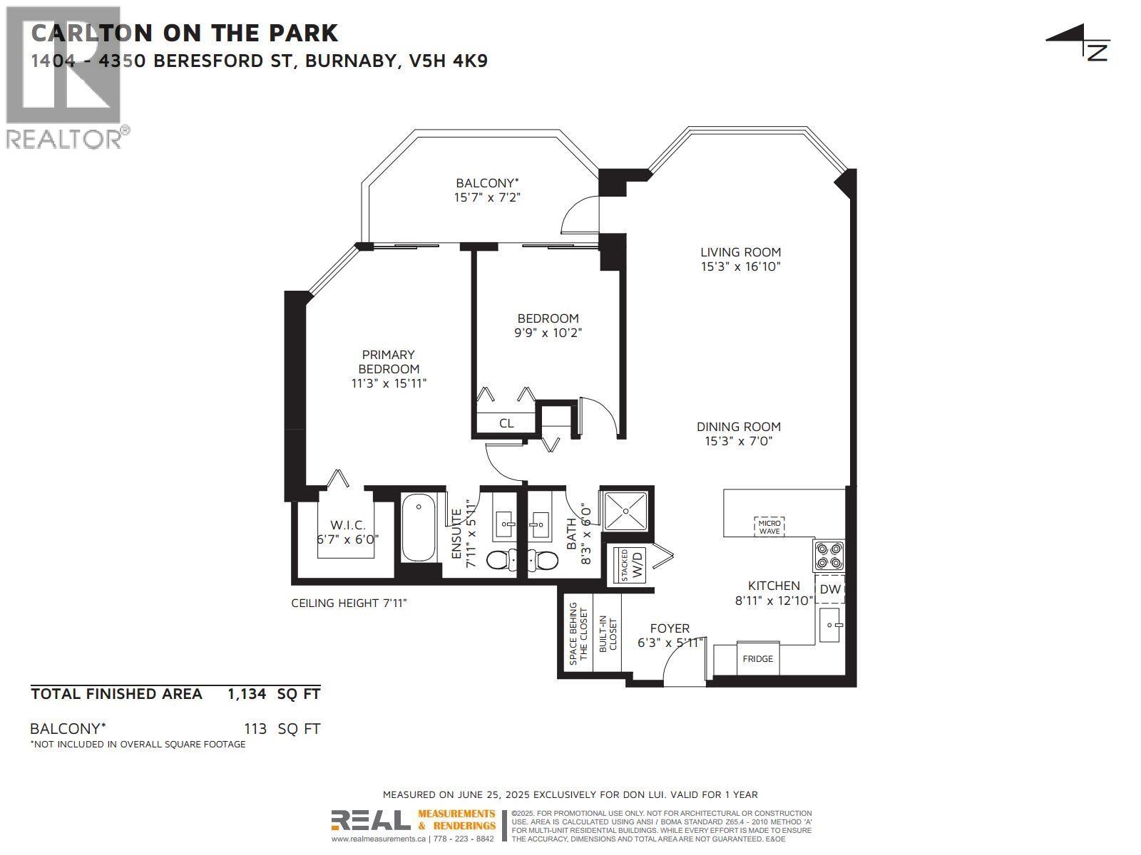 1404 4350 Beresford Street, Burnaby, British Columbia  V5H 4K9 - Photo 15 - R3039120