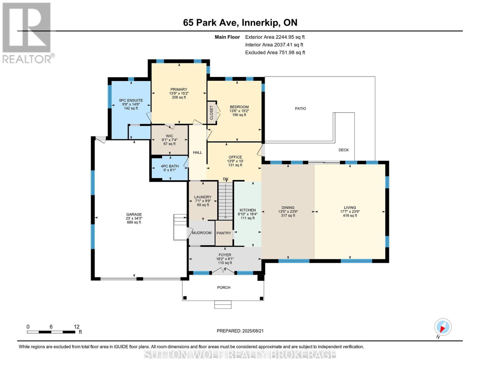 65 Park Avenue, East Zorra-Tavistock, Ontario  N0J 1M0 - Photo 50 - X12357277