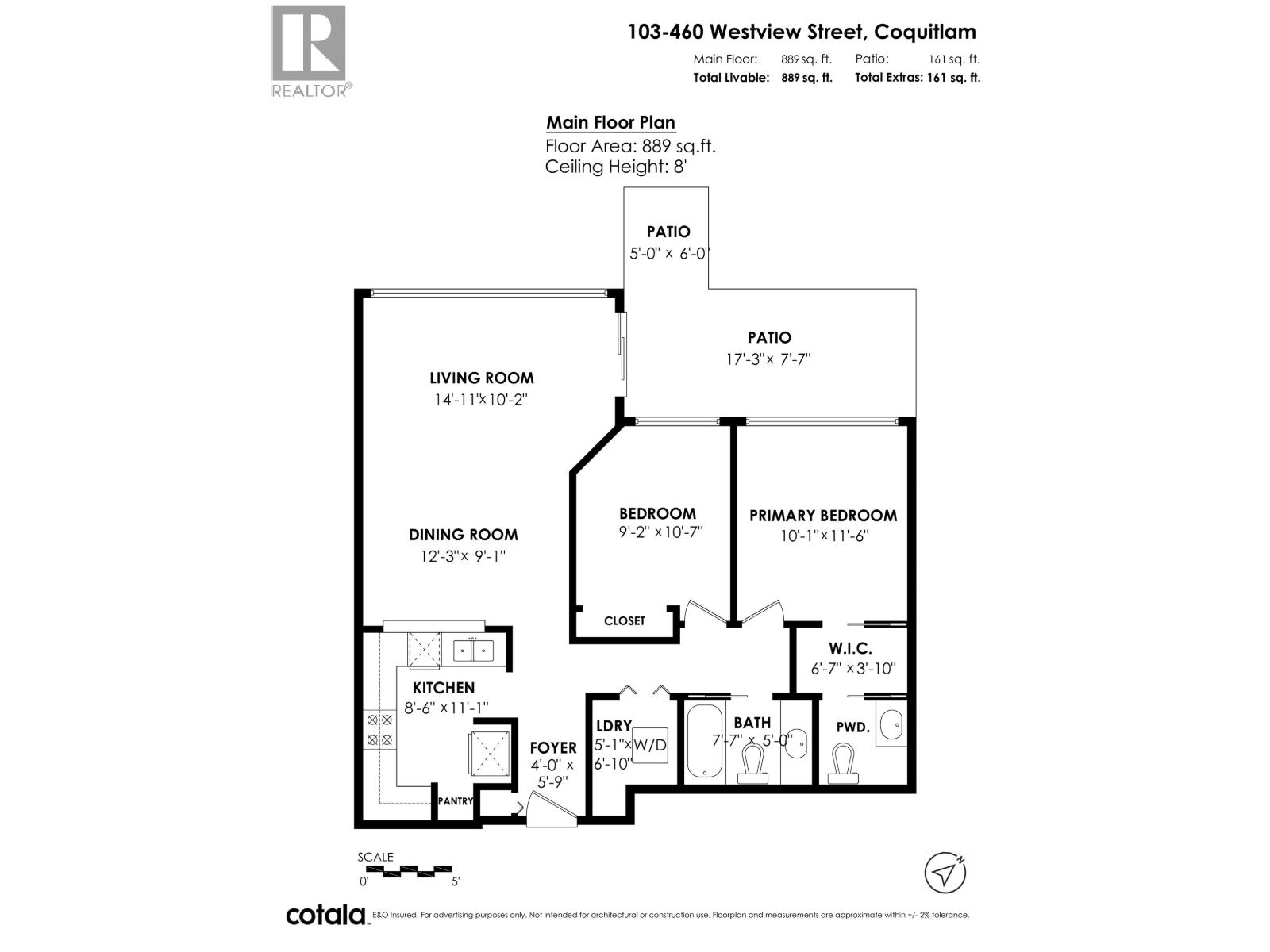 103 460 Westview Street, Coquitlam, British Columbia  V3K 6C9 - Photo 4 - R3039420
