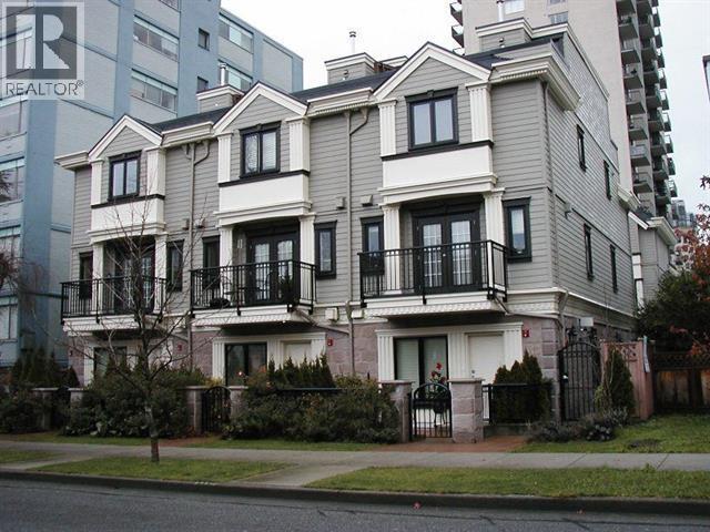 1 1137 BARCLAY STREET, Vancouver, British Columbia