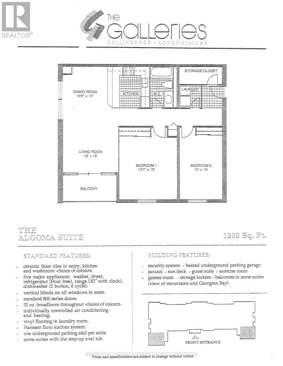 316 - 172 Eighth Street, Collingwood, Ontario  L9Y 4T2 - Photo 41 - S12227651