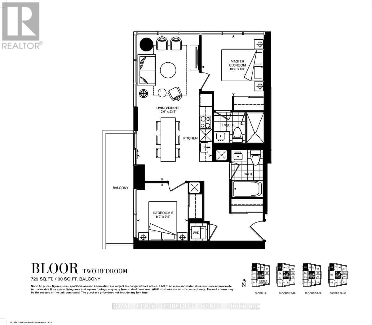 1104 - 395 Bloor Street E, Toronto, Ontario  M4W 0B4 - Photo 14 - C12360537