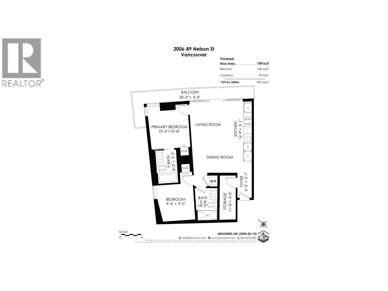 2006 89 Nelson Street, Vancouver, British Columbia  V6Z 0E7 - Photo 31 - R3040223