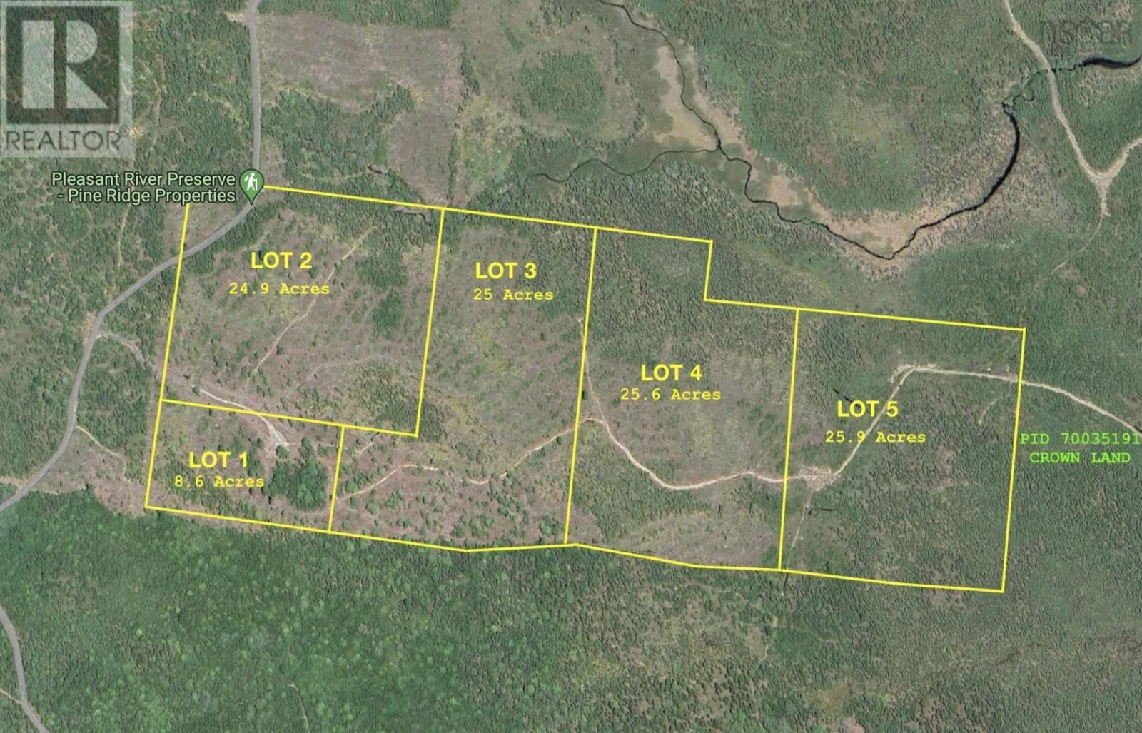 Lot 3 Pleasant River Preserve, Pleasant River, Nova Scotia