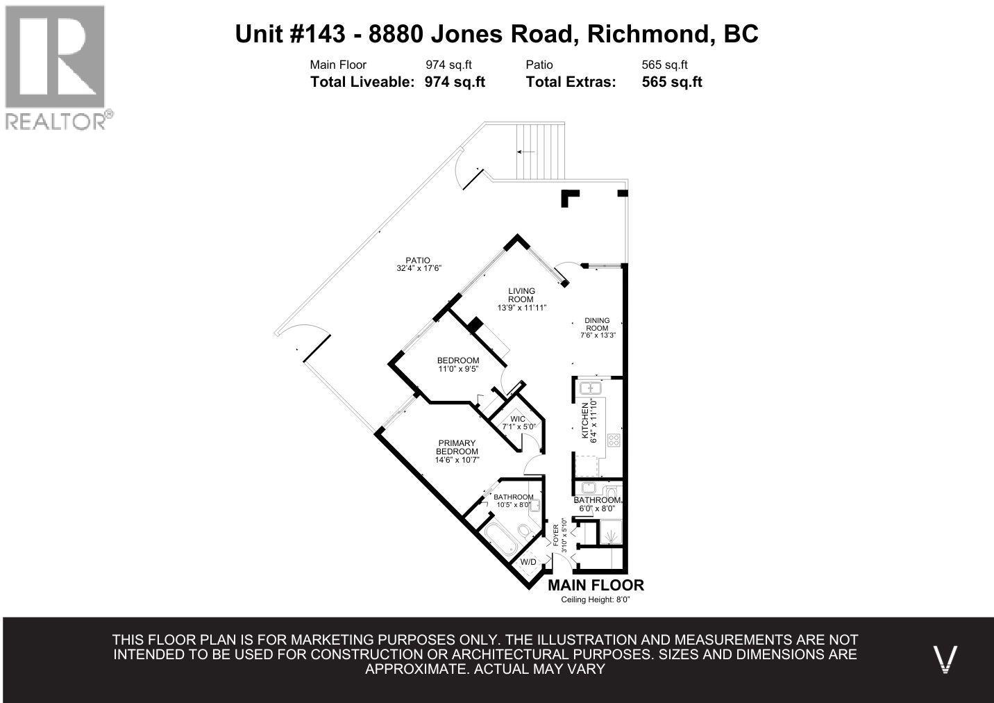 143 8880 Jones Road, Richmond, British Columbia  V6Y 3Z1 - Photo 2 - R3040443