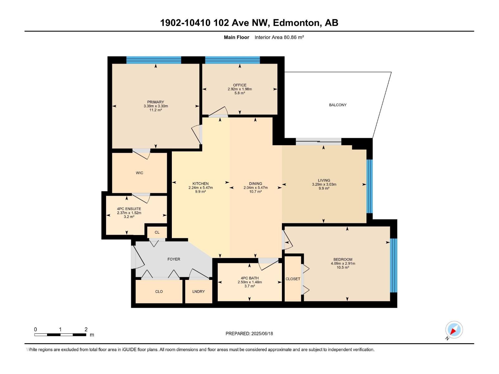 #1902 10410 102 Av Nw, Edmonton, Alberta  T5J 0E9 - Photo 56 - E4455349