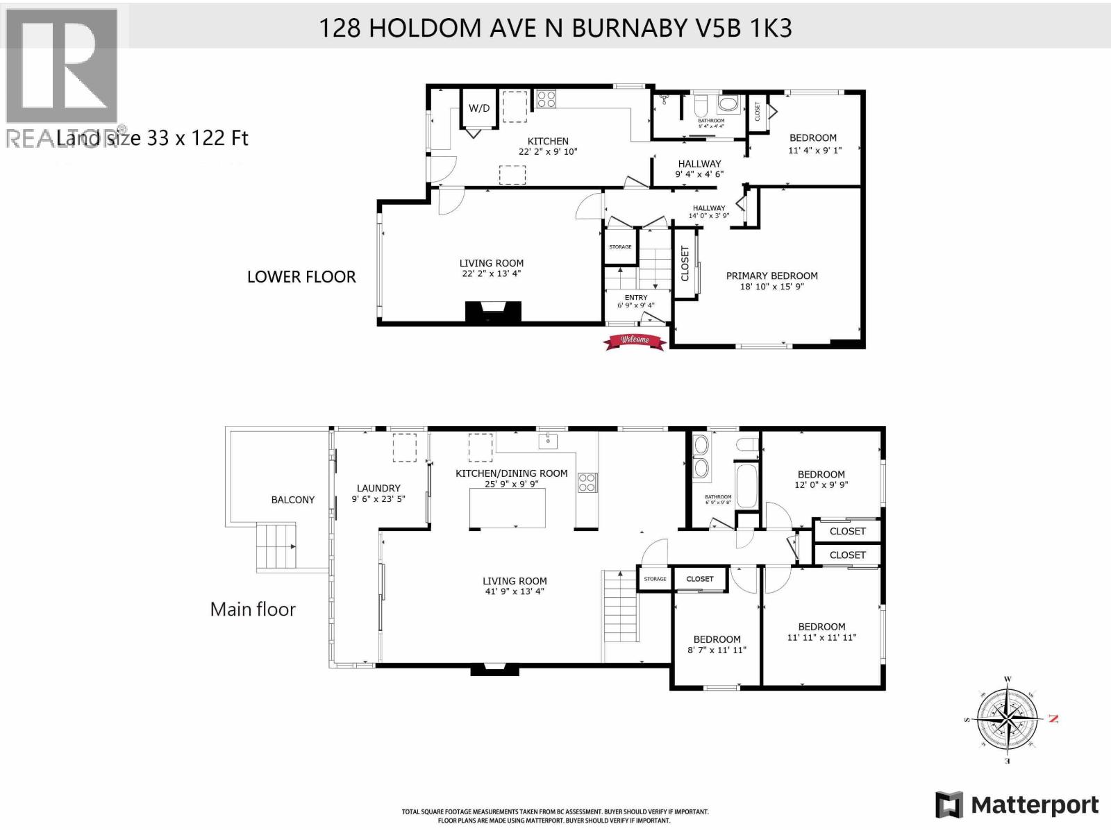 Listing Picture 24 of 24 : 128 N HOLDOM AVENUE, Burnaby / 本拿比 - 魯藝地產 Yvonne Lu Group - MLS Medallion Club Member