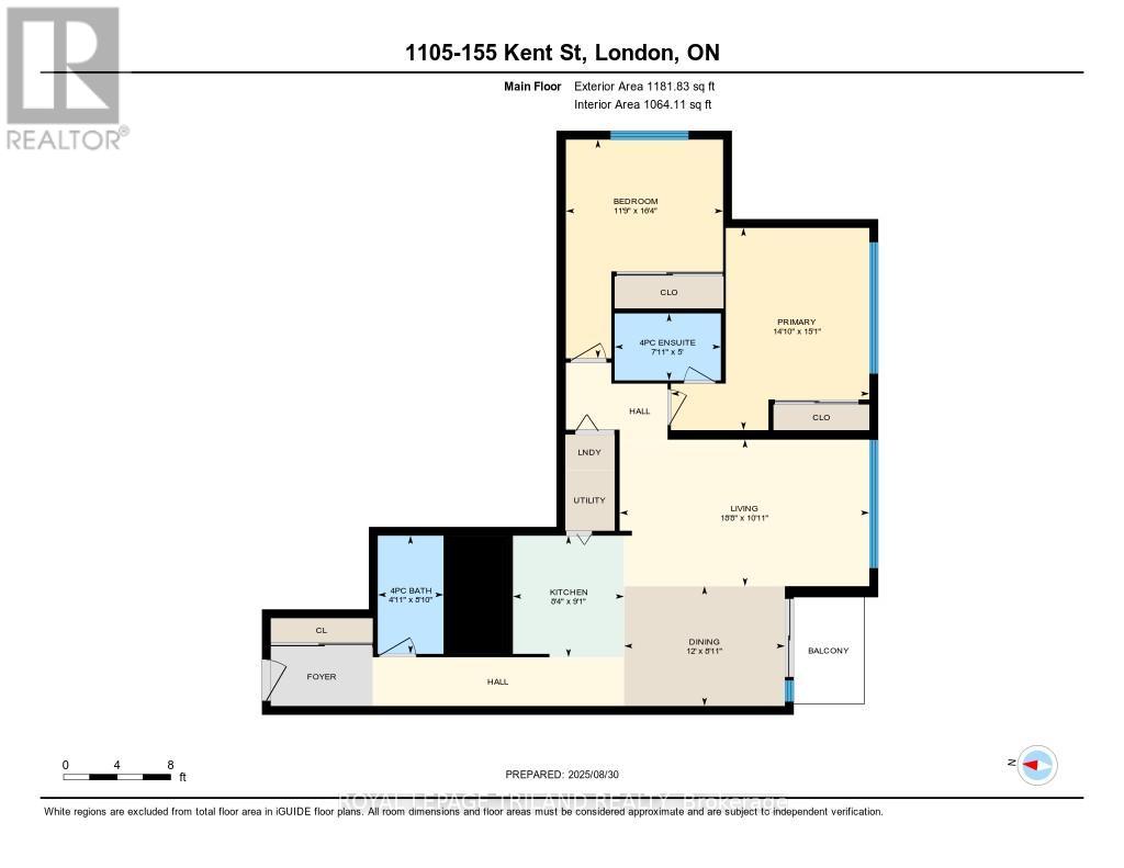 1105 - 155 Kent Street, London East, Ontario  N6A 5N7 - Photo 45 - X12373238
