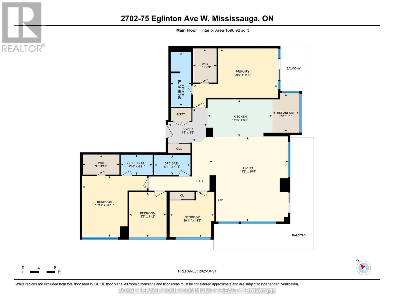 2702 - 75 Eglinton Avenue W, Mississauga, Ontario  L5R 0E5 - Photo 48 - W12373368