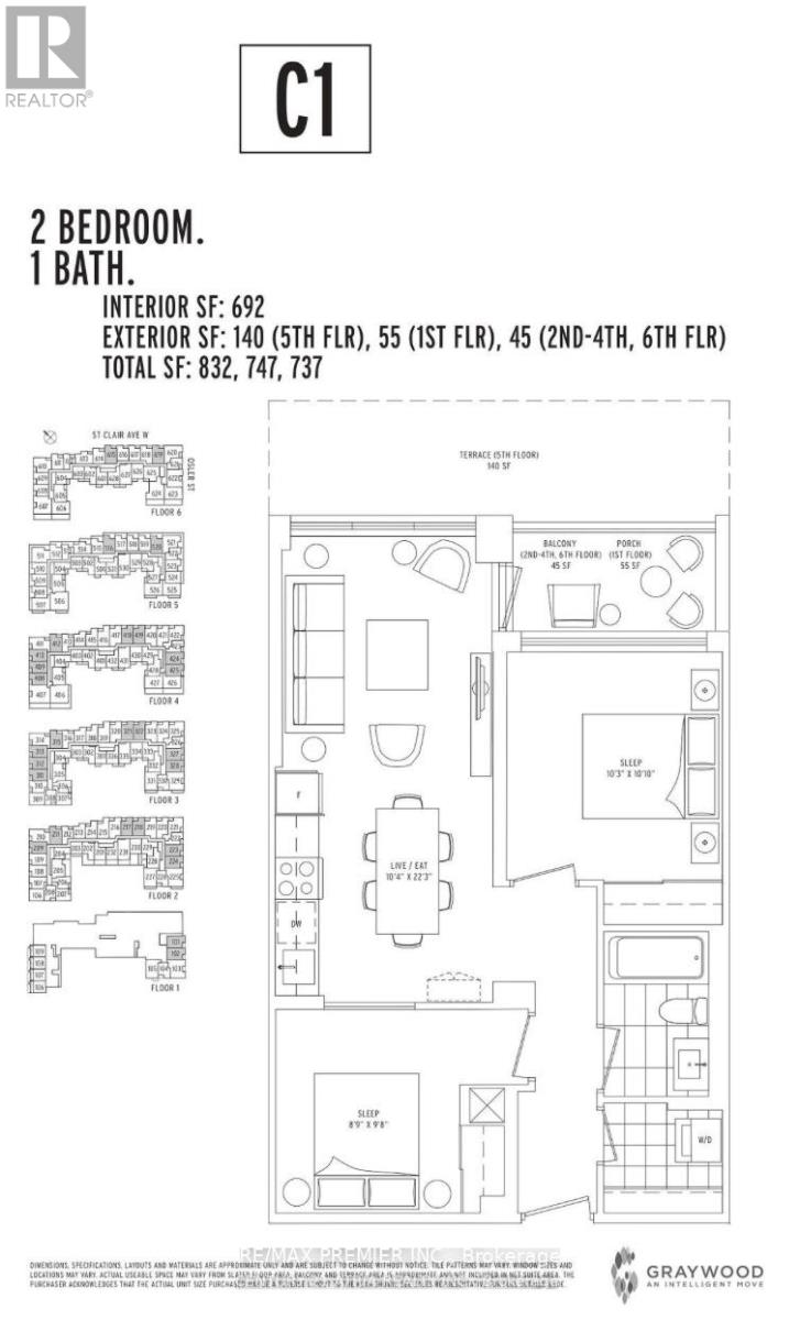 311 - 1787 St. Clair Avenue W, Toronto, Ontario  M6N 0B7 - Photo 41 - W12373443