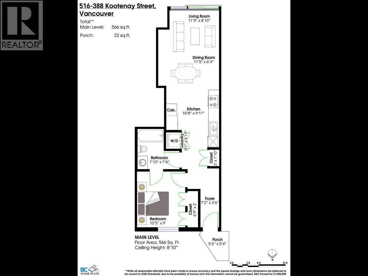 516 388 Kootenay Street, Vancouver, British Columbia  V5K 0C5 - Photo 25 - R3042046