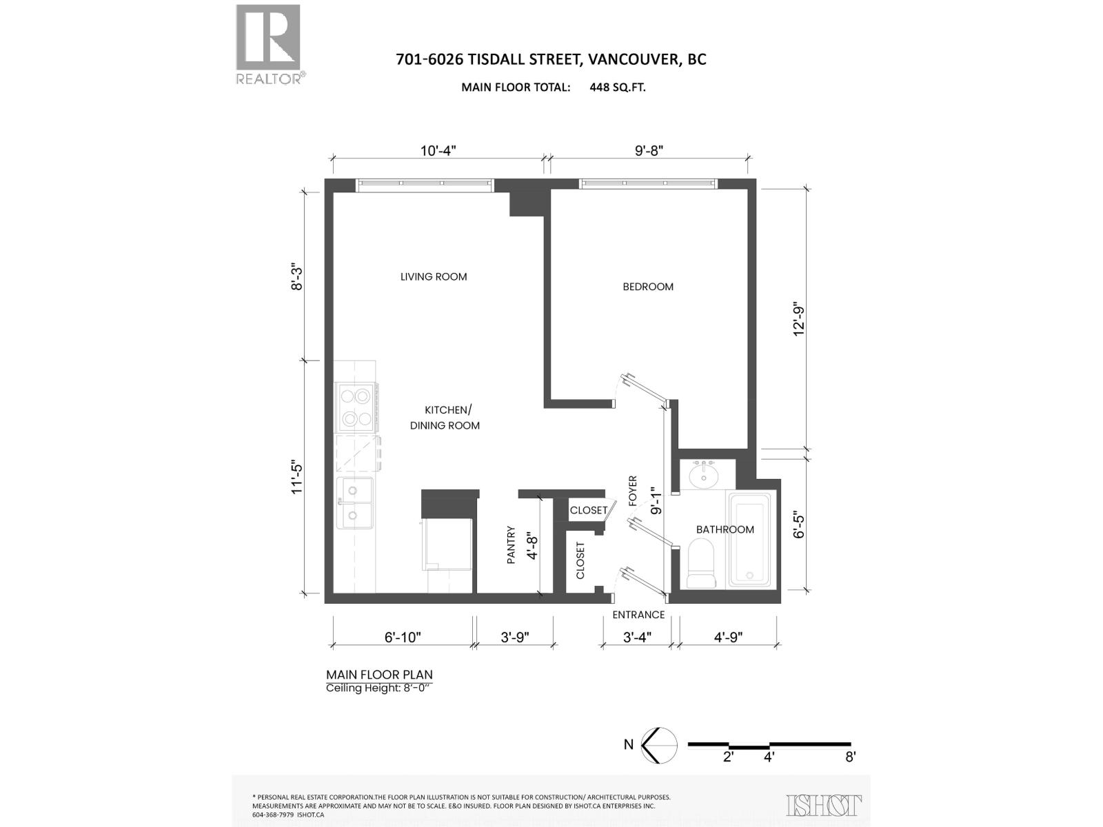 701 6026 Tisdall Street, Vancouver, British Columbia  V5Z 3N2 - Photo 26 - R3042081