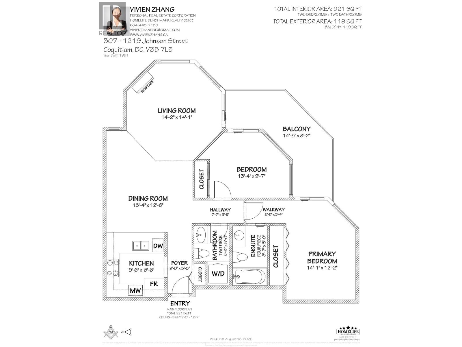 307 1219 Johnson Street, Coquitlam, British Columbia  V3B 7L5 - Photo 35 - R3038656