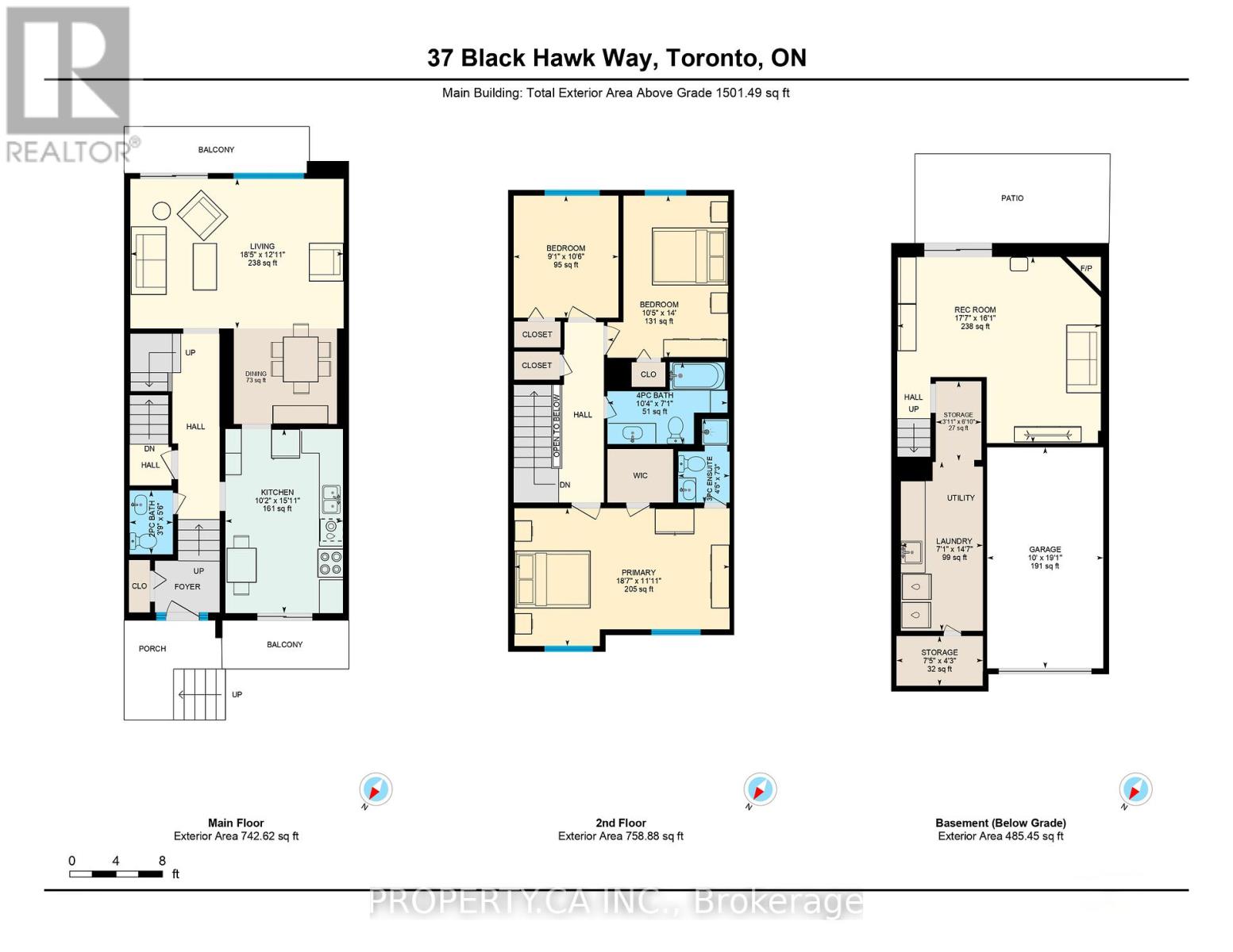 37 Black Hawk Way, Toronto, Ontario  M2R 3L5 - Photo 26 - C12376886