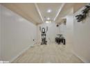 Workout area with baseboards