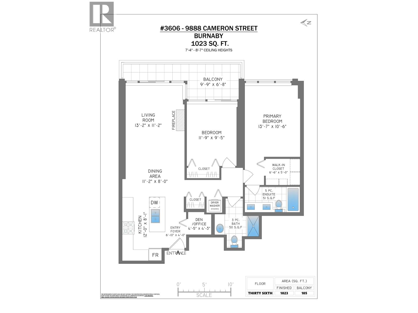 3606 9888 Cameron Street, Burnaby, British Columbia  V3J 0A4 - Photo 36 - R3042749