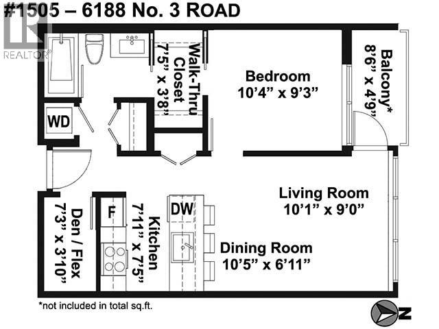 1505 6188 No. 3 Road, Richmond, British Columbia  V6Y 0J3 - Photo 2 - R3032965